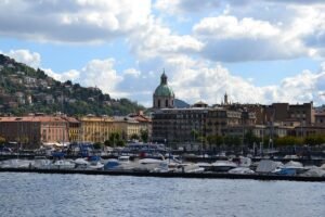 View of the city of Como